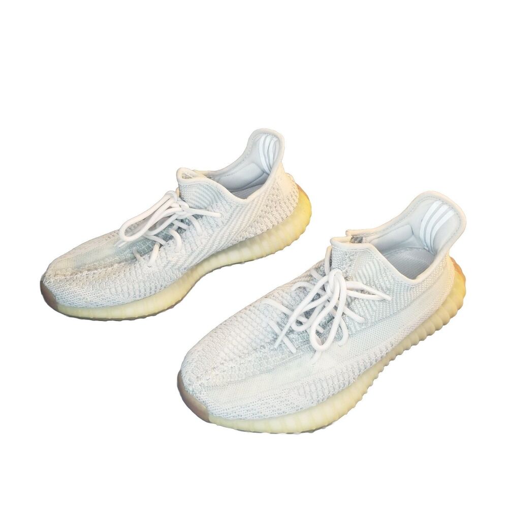Adidas Yeezy Boost 350 V2 Citrin Men Size 10 Non Reflective Designer Shoe FW3042 - Picture 3 of 6